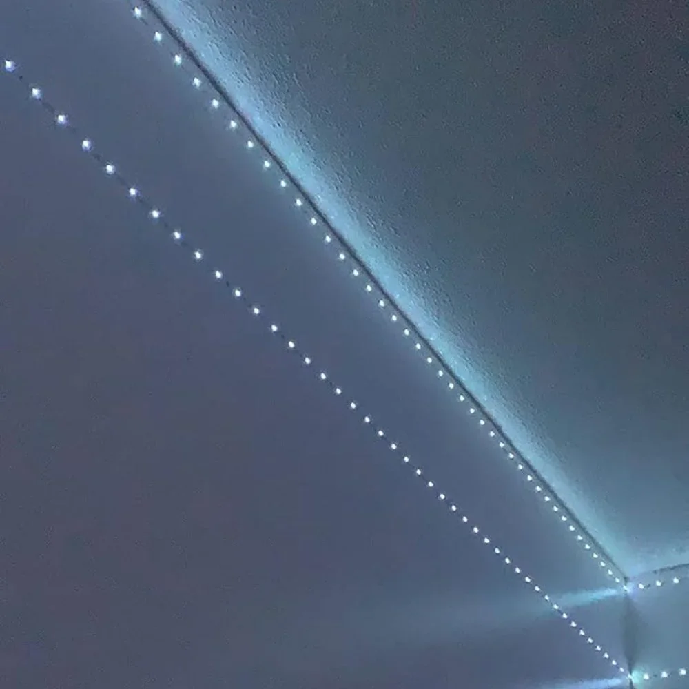 2 Rolls of 50ft Led Strip Smart 5050 RGB Color Change Music Light for Bedroom